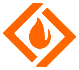 Logo de Sourceforge, versión icono, sobre fondo transparente