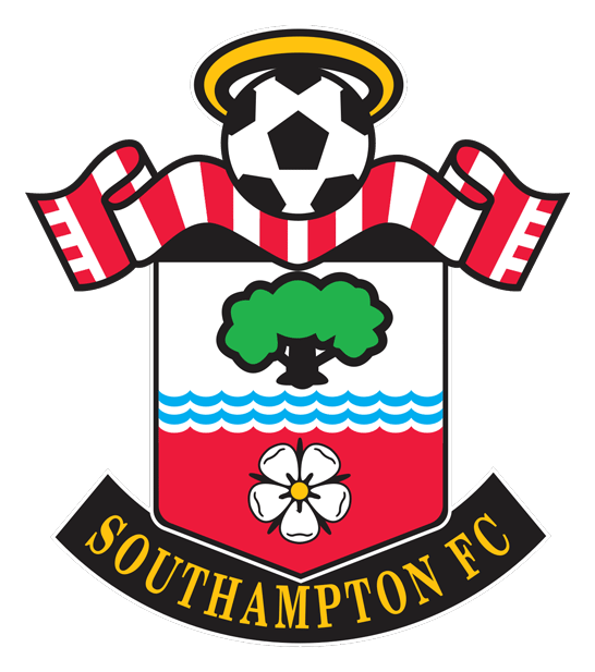 Southampton FC logo on a transparent background