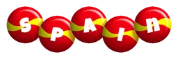 Spain logo, wordmark version, on a transparent background
