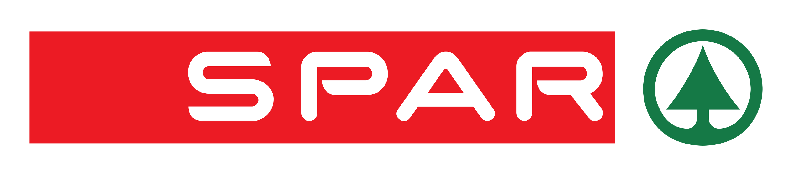 Spar logo on a transparent background