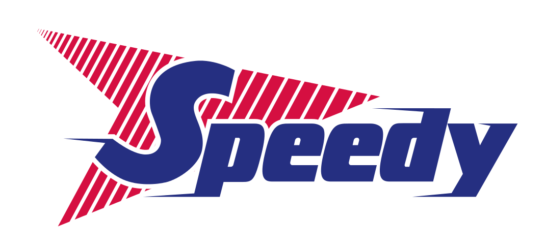Speedy logo on a transparent background