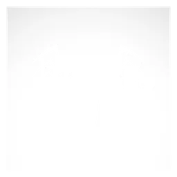 Spiderman logo, white icon version, on a transparent background