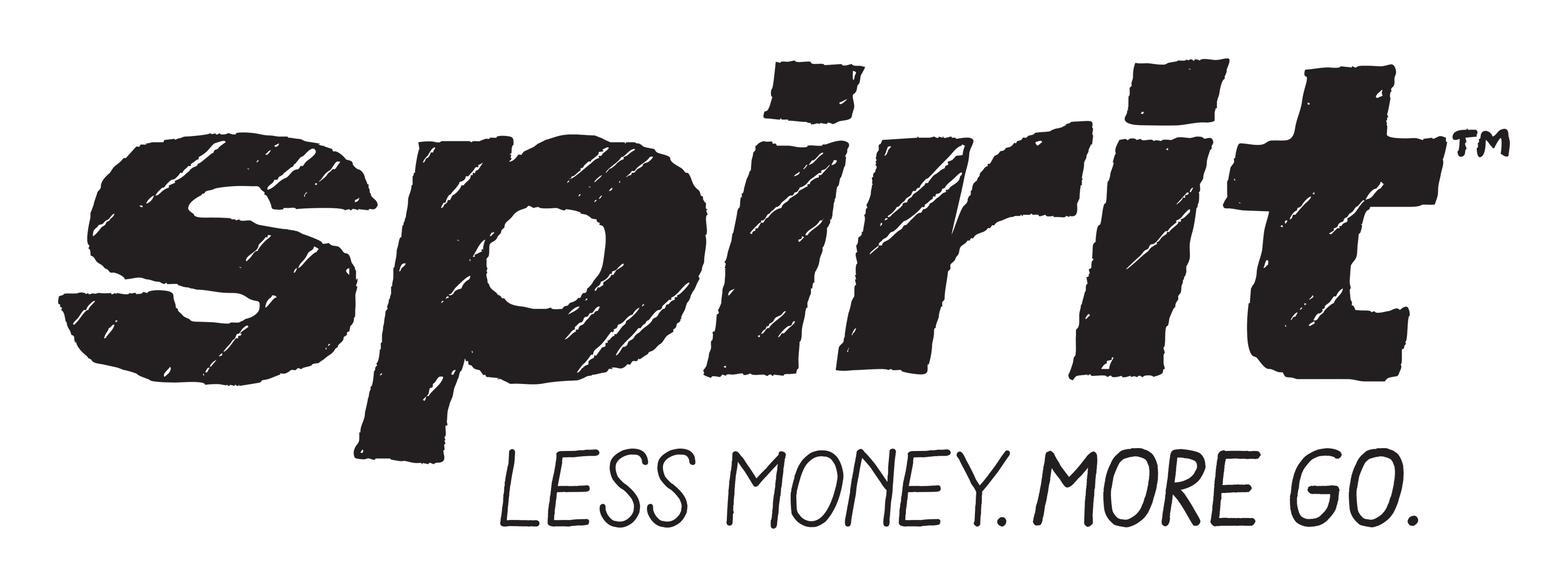 Spirit Airlines logo on a transparent background