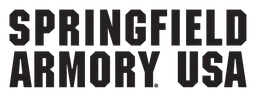 Springfield Armory logo, black wordmark version, on a transparent background