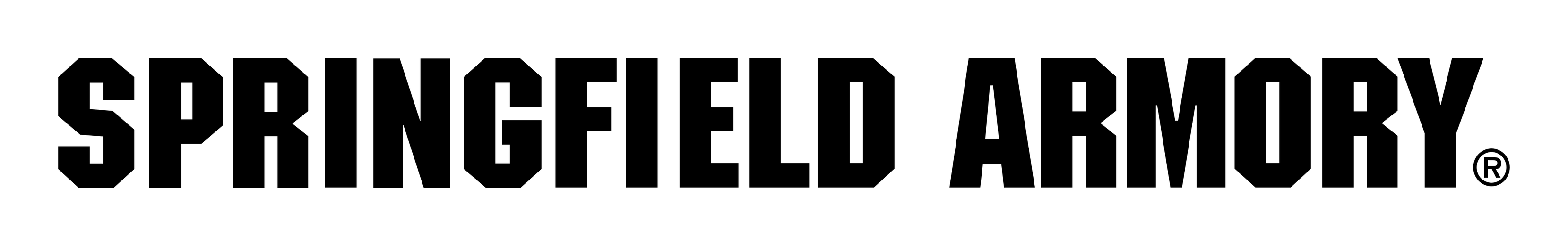Springfield Armory logo on a transparent background