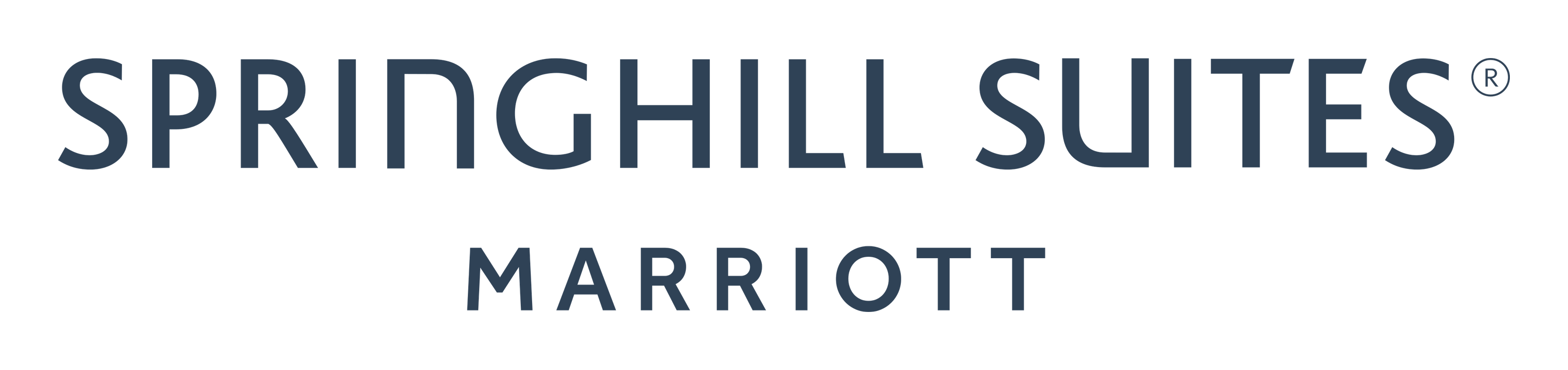 Springhill Suites logo on a transparent background