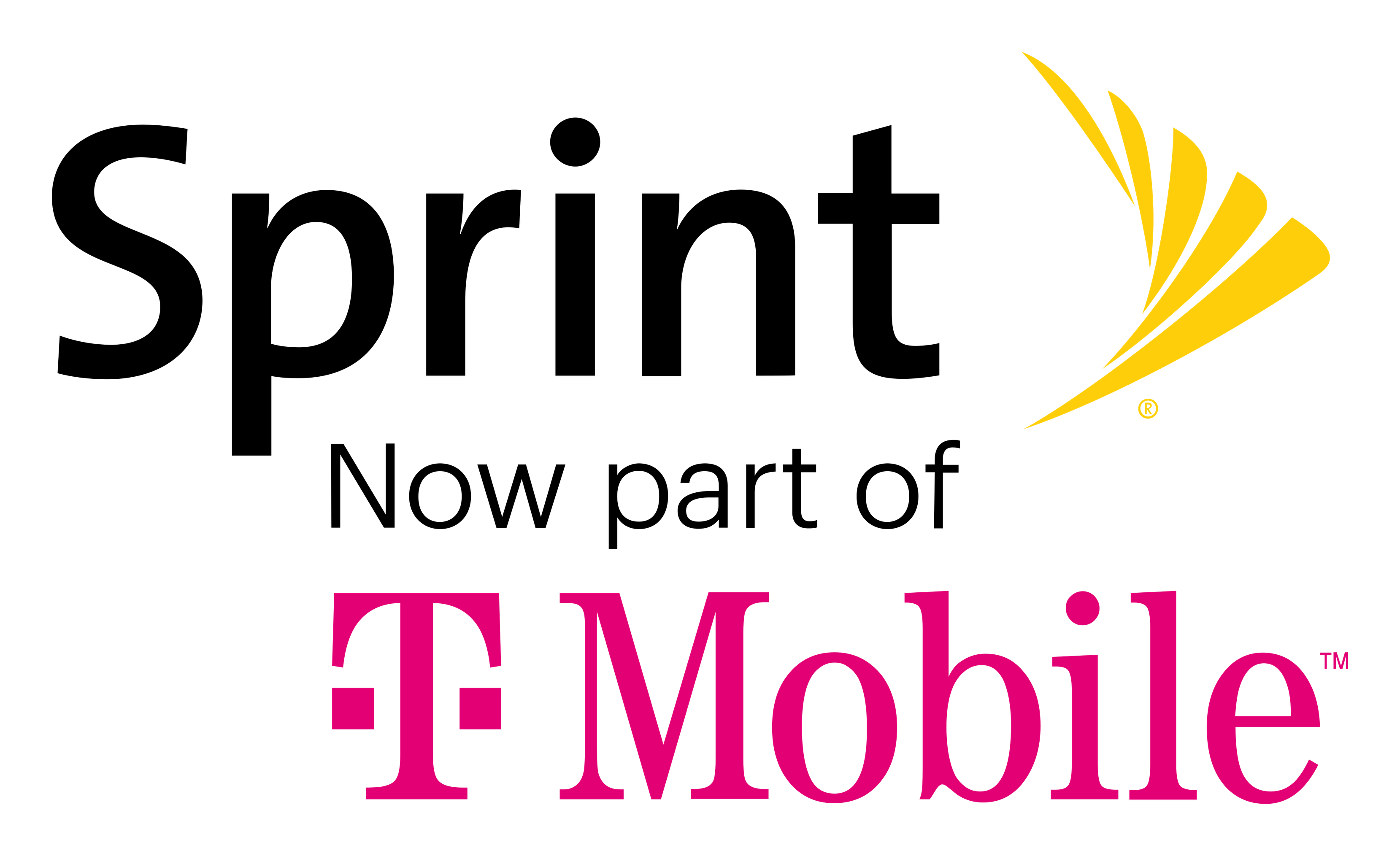 Sprint logo on a transparent background