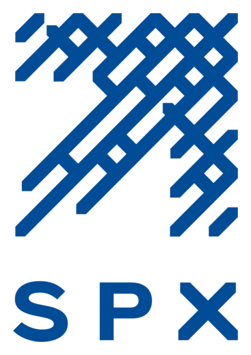SPX logo, horizontal version, on a transparent background