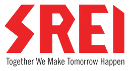 Srei logo, horizontal version, on a transparent background