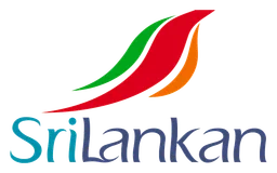 Srilankan Airlines logo, horizontal version, on a transparent background