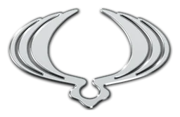Ssangyong logo, monochrome version, on a transparent background