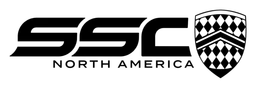 SSC Tuatara logo, black wordmark version, on a transparent background