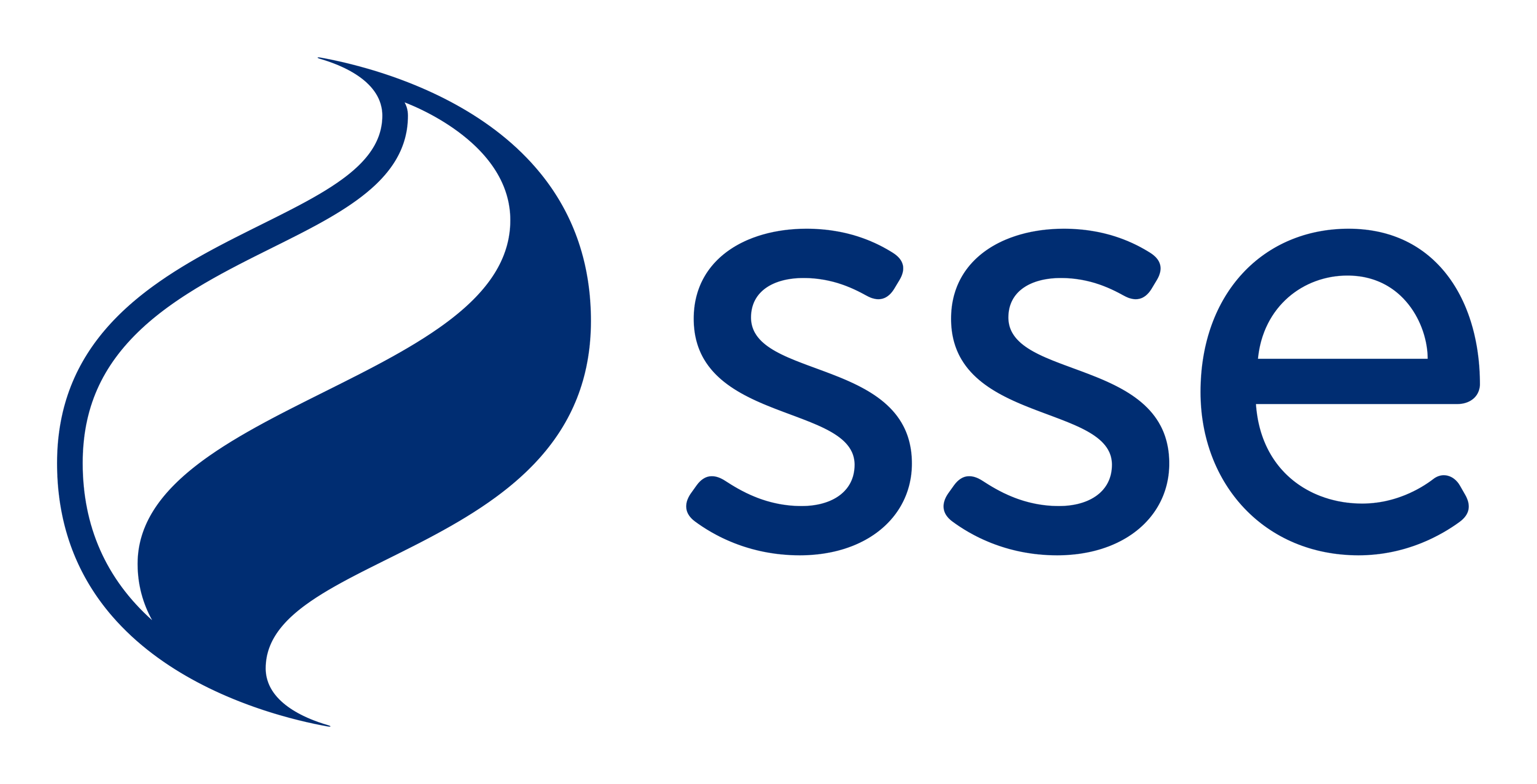 Logo de Sse sobre fondo transparente