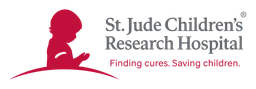 St Jude logo, wordmark version, on a transparent background