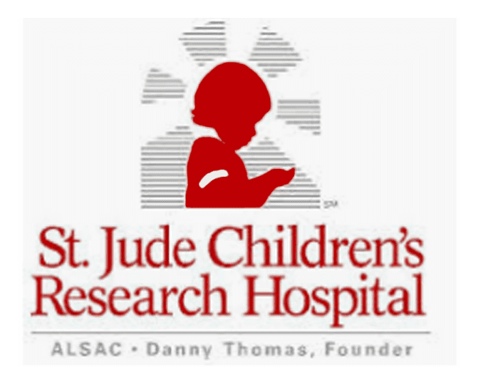St Jude logo on a transparent background