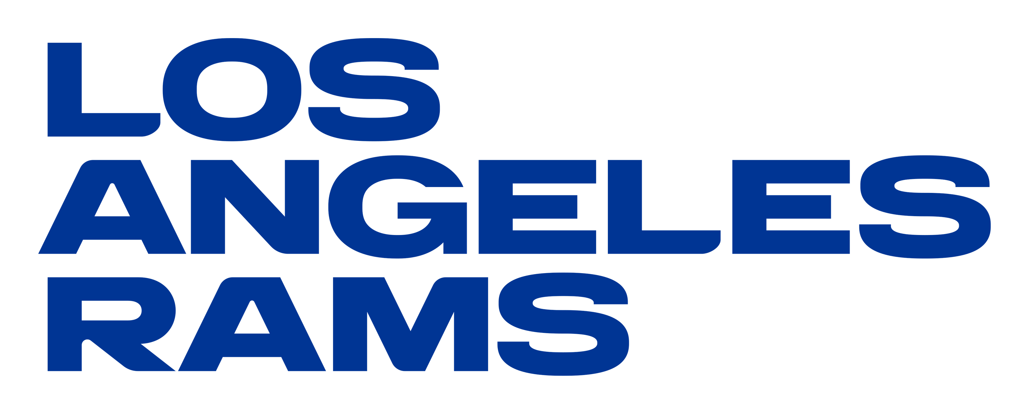 St Louis Rams logo on a transparent background