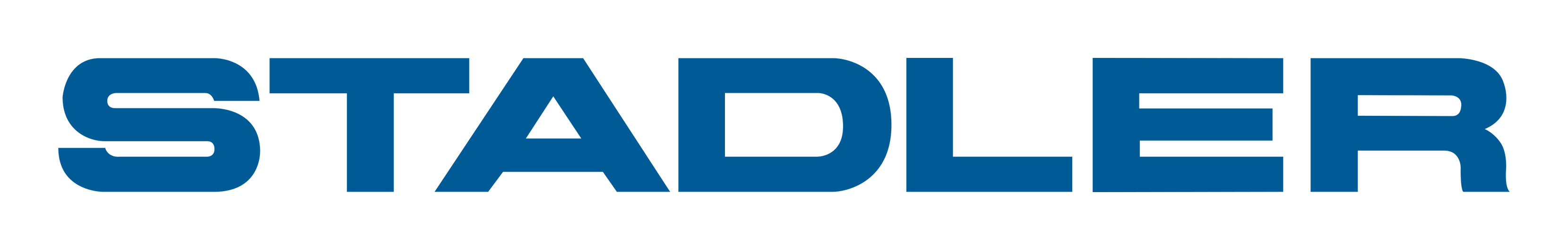 Stadler logo on a transparent background