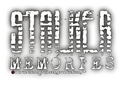 Stalker logo, monochrome version, on a transparent background