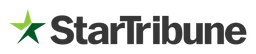 Star Tribune Logo, Variante Wortmarke schwarz, auf transparentem Hintergrund