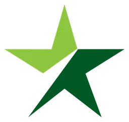 Star Tribune Logo, Variante Icon, auf transparentem Hintergrund