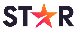 Star TV logo, wordmark version, on a transparent background