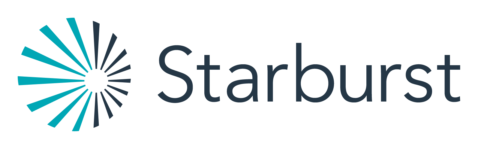 Starburst logo on a transparent background