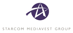 Starcom Mediavest logo, horizontal version, on a transparent background