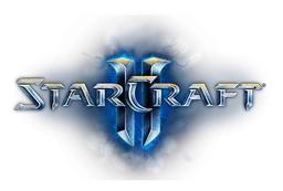 Logo Starcraft 2, version horizontal, sur fond transparent