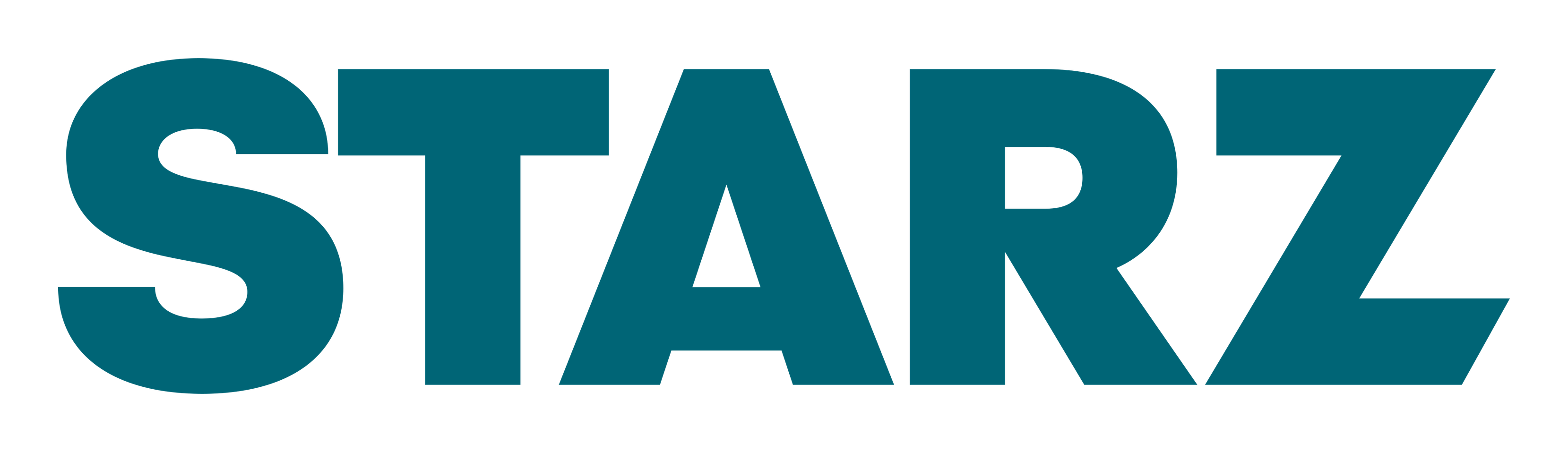 Starz Logo auf transparentem Hintergrund