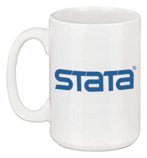 Logo da Stata, versão ícone branco, em fundo transparente