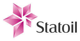 Statoil logo, horizontal version, on a transparent background