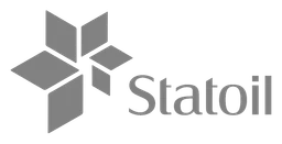 Statoil logo, monochrome version, on a transparent background