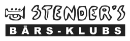 Stenders logo, monochrome wordmark version, on a transparent background