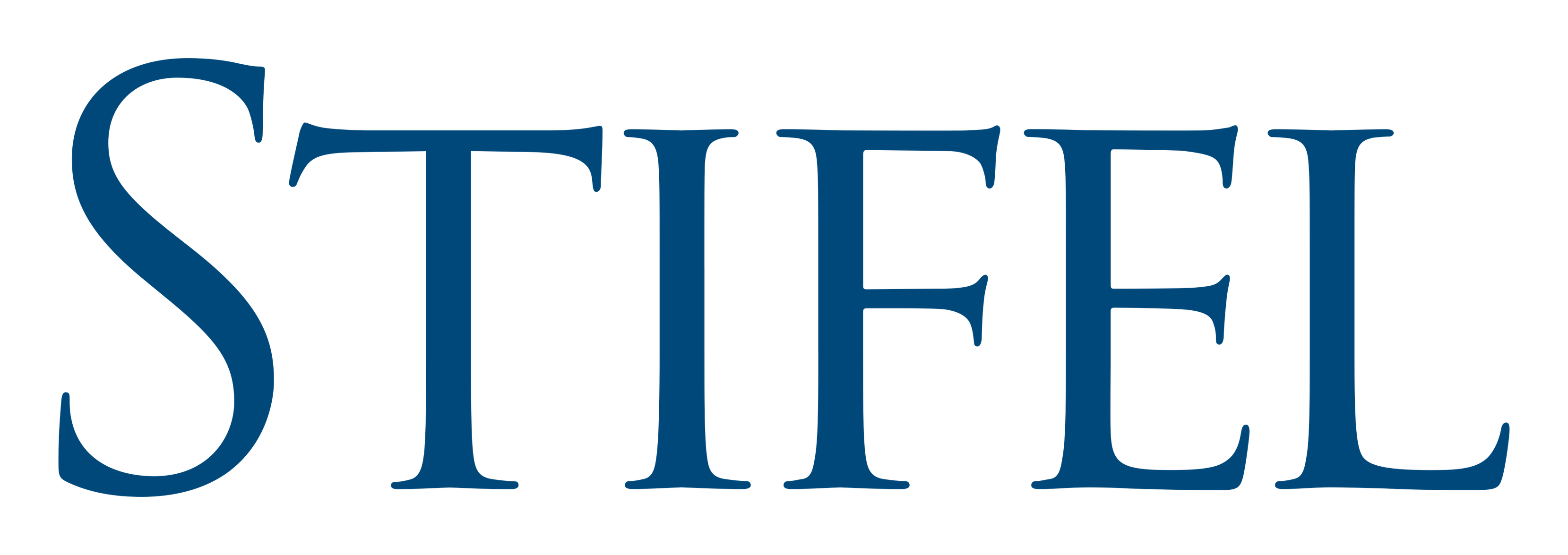 Stifel logo on a transparent background