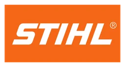 Stihl logo, horizontal version, on a transparent background