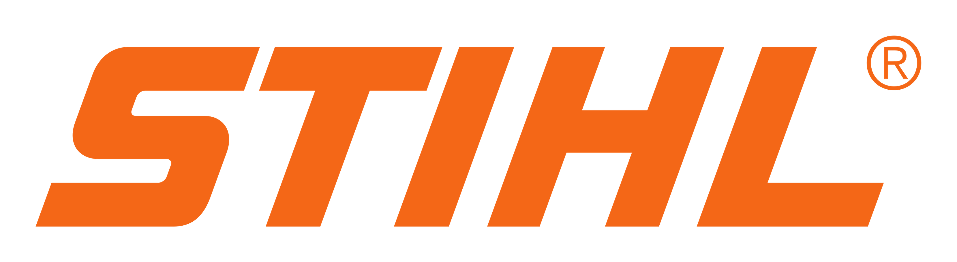Stihl logo on a transparent background