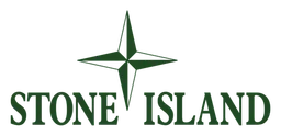 Stone Island logo, horizontal version, on a transparent background