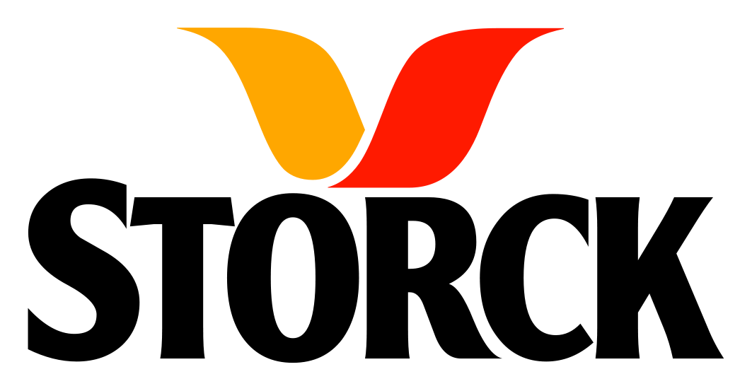 Storck logo on a transparent background