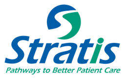 Stratis logo, horizontal version, on a transparent background