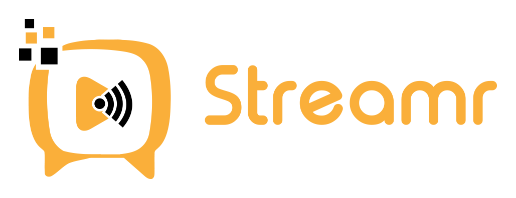 Streamr logo on a transparent background