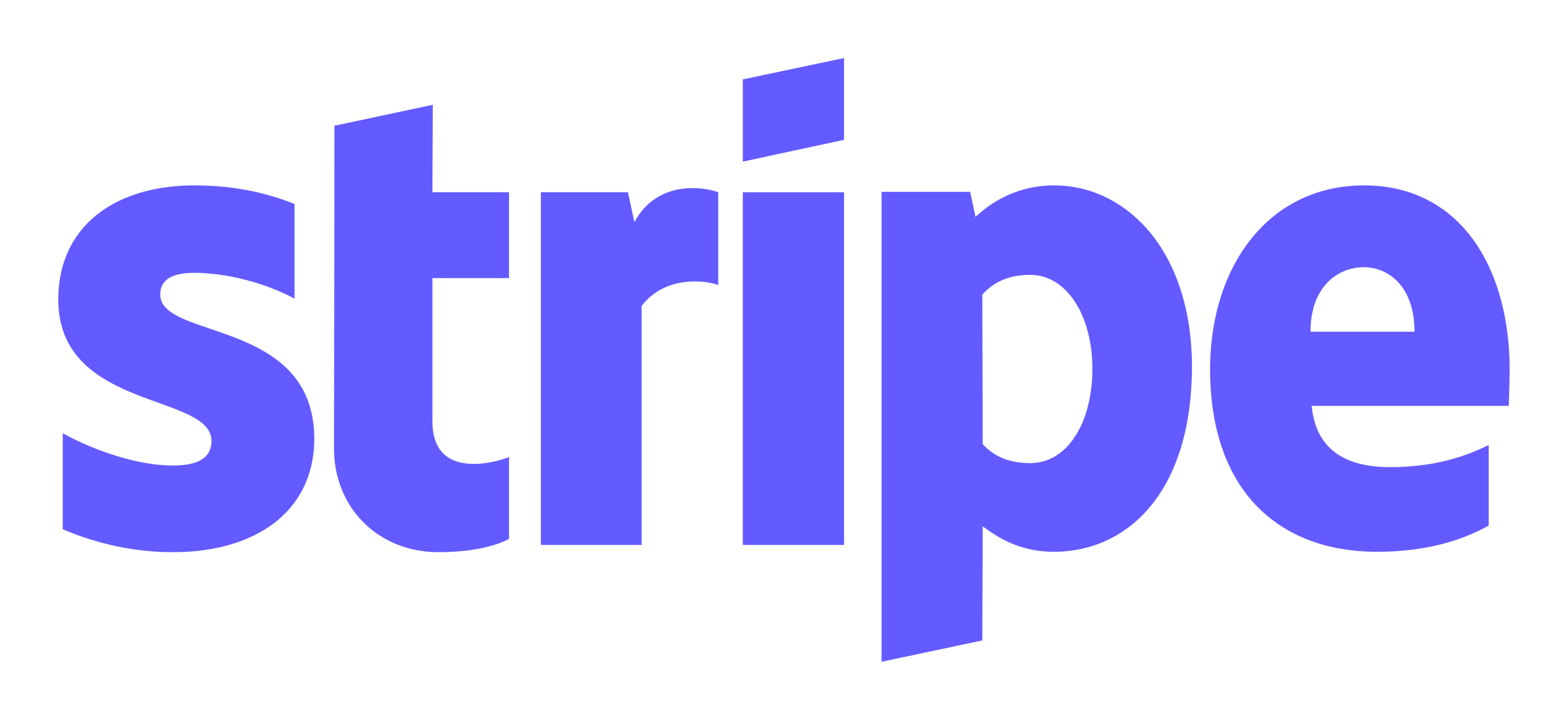 Stripe logo on a transparent background