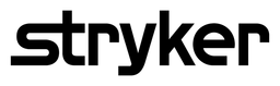 Stryker logo, black wordmark version, on a transparent background