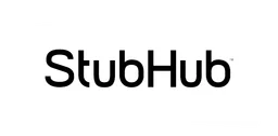 Stubhub logo, white version, on a transparent background