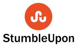 Stumbleupon logo, horizontal version, on a transparent background