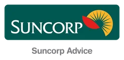 Suncorp logo, horizontal version, on a transparent background