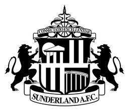Sunderland logo, black icon version, on a transparent background