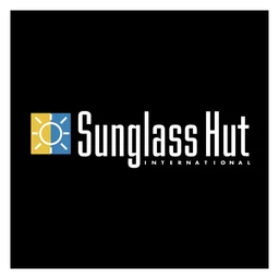 Sunglass Hut logo, black icon version, on a transparent background