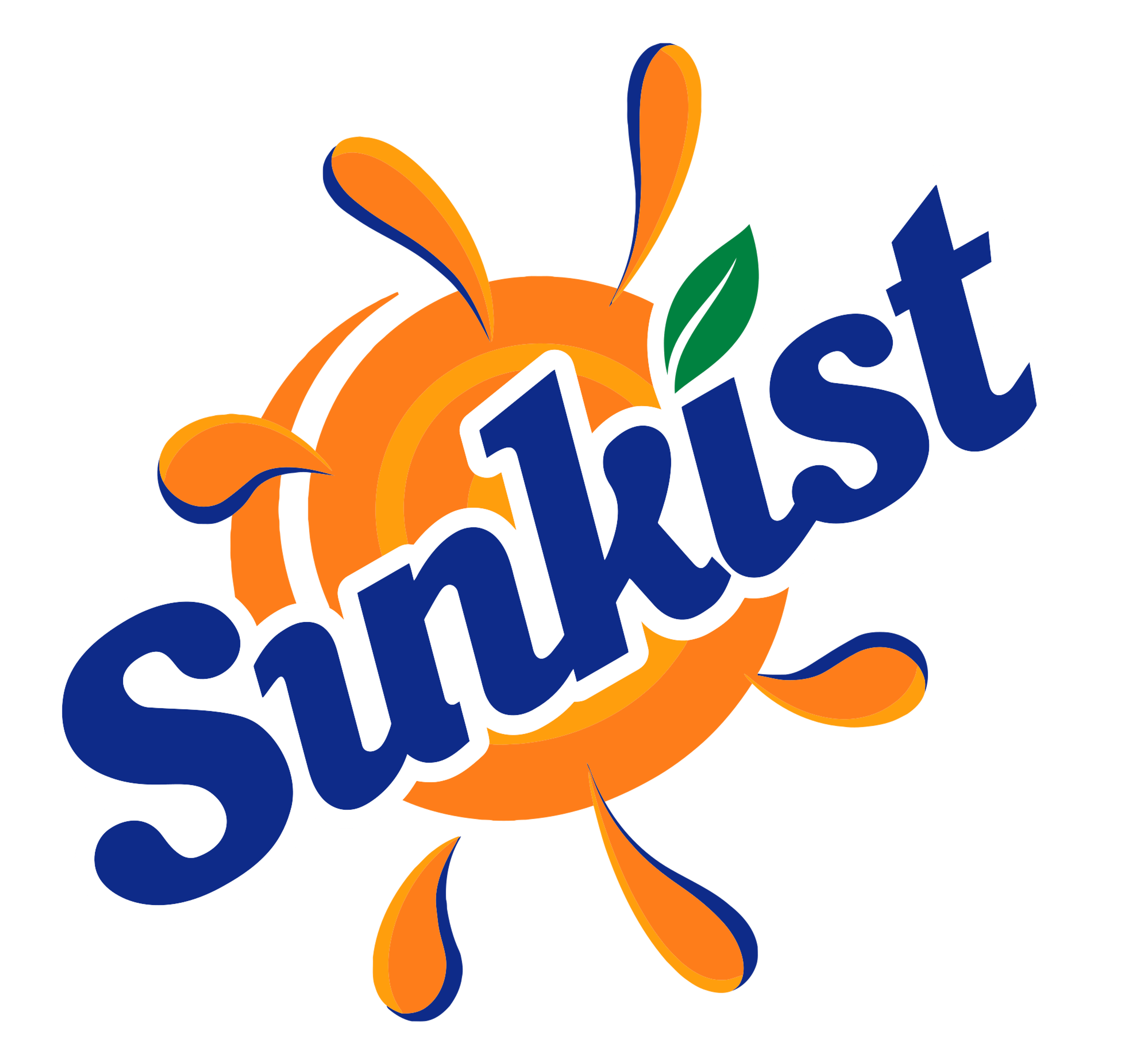 Sunkist logo on a transparent background
