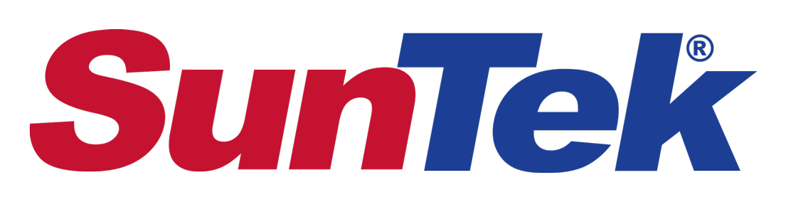 Suntek logo on a transparent background