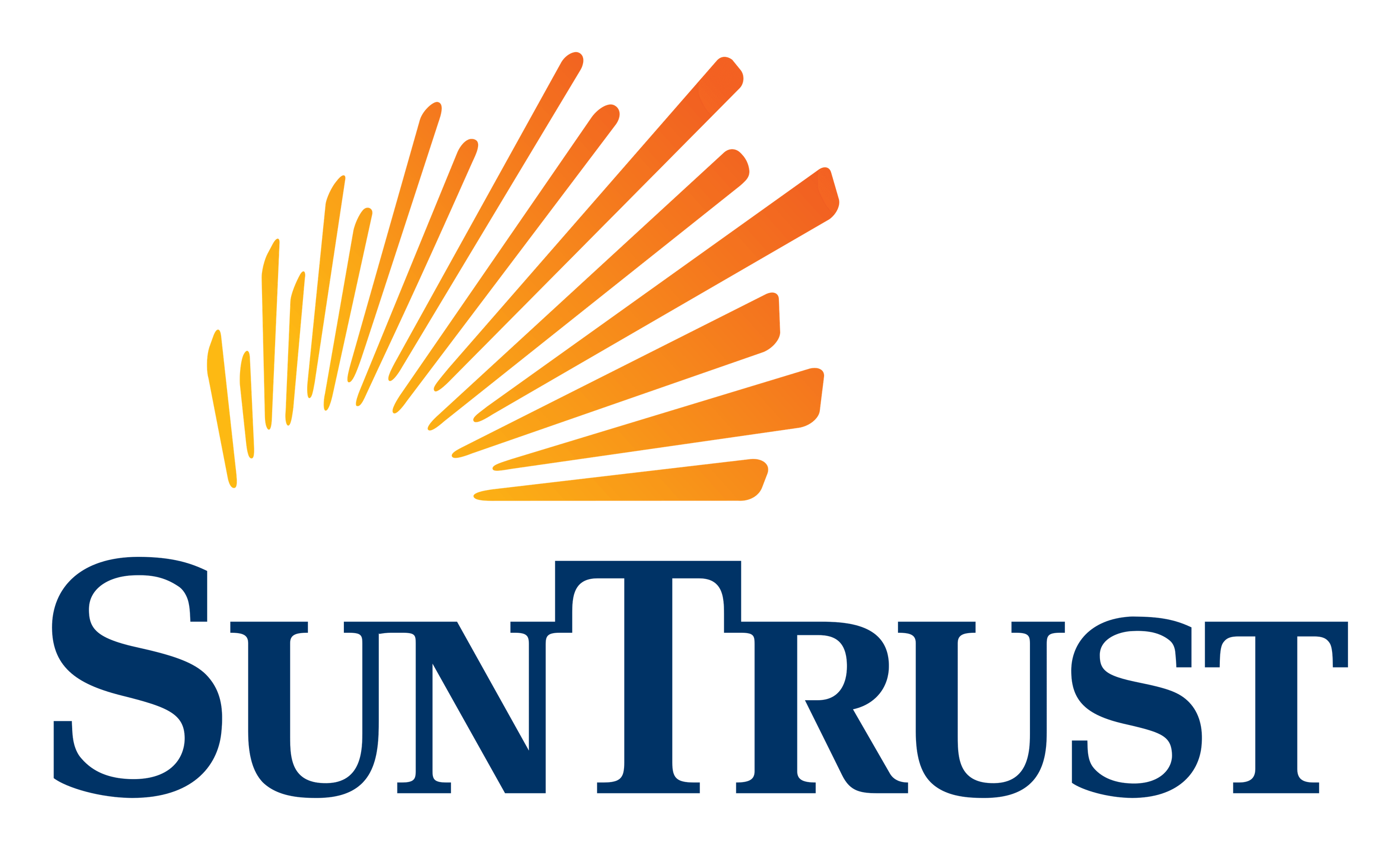 Suntrust logo on a transparent background